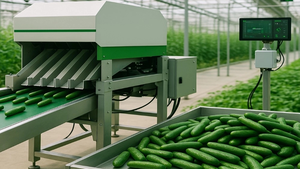 Construction of cucumber grading in Shiraz