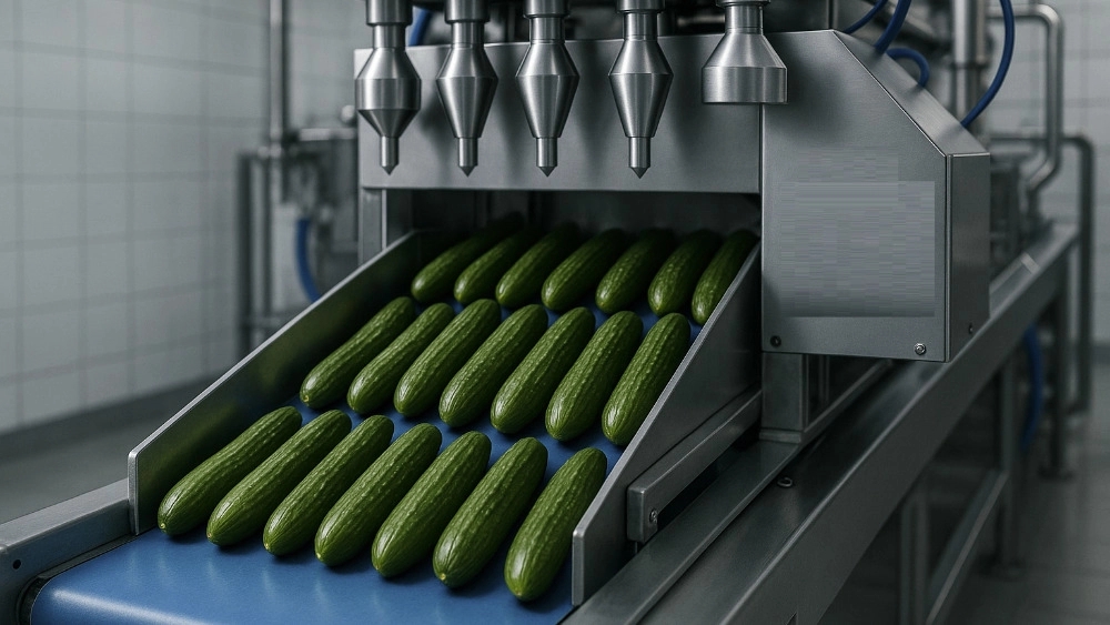 Adan Sanat industrial pickling machines in Shiraz, a complete guide to the pickling production line with modern equipment"