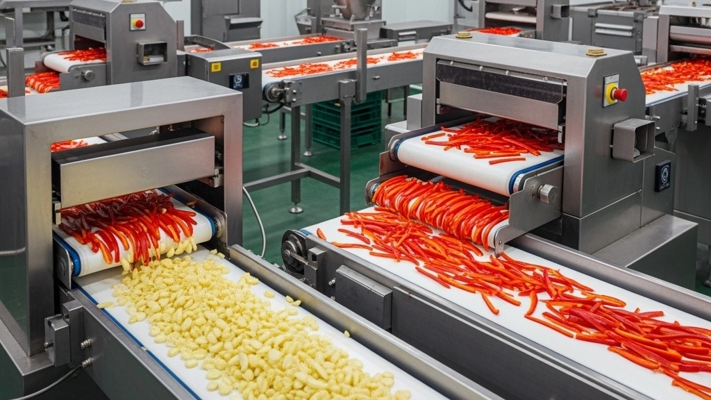 Design and construction of garlic and pepper strips in Shiraz Fars