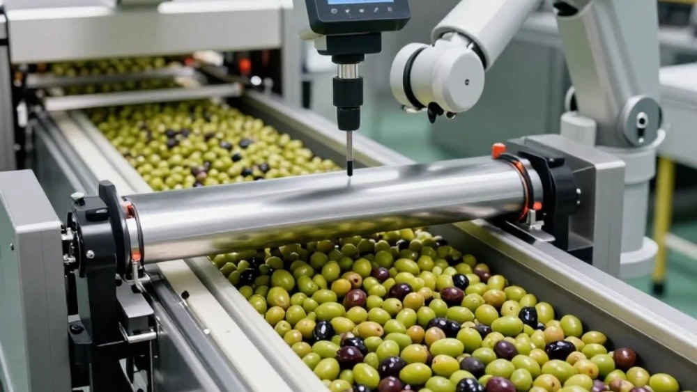 Designing and manufacturing olive grading system with high accuracy and optimal production speed