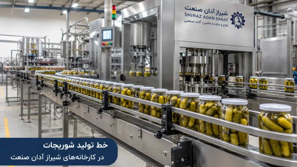راهکارهای بهینه‌سازی خط تولید شوریجات در کارخانه‌های شیراز