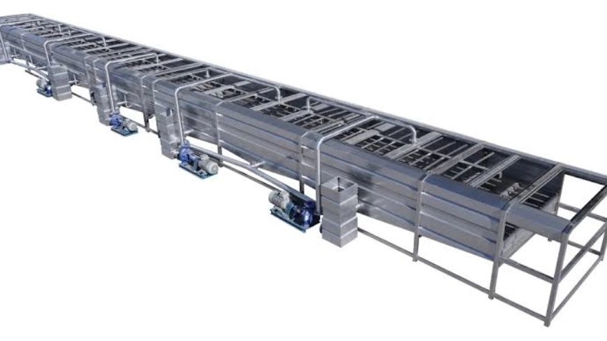 Pasteurization tunnel for food industry factories in Shiraz with Adan Sanat company Pasteurization tunnel for food industry factories in Shiraz with Adan Sanat company